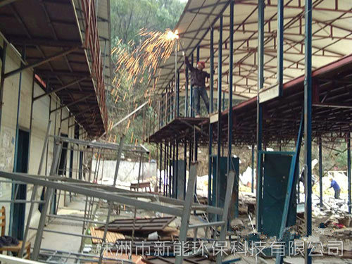鋼構(gòu)廠房拆除、回收 (4)