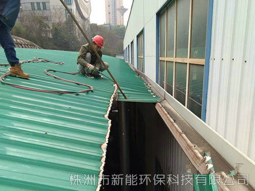 鋼構(gòu)廠房拆除、回收 (2)